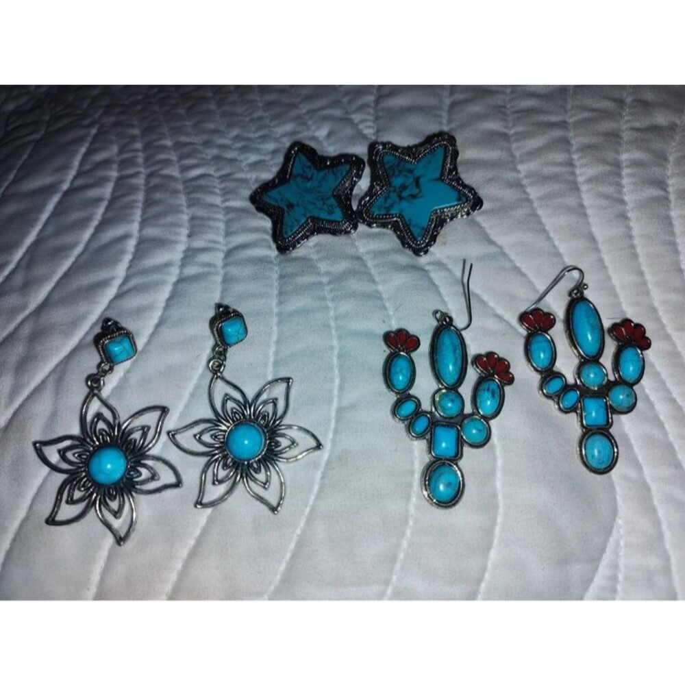 Big beautiful earrings